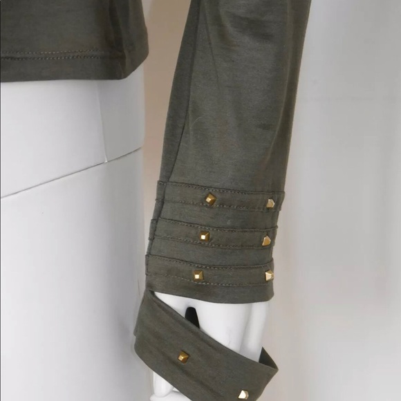 Gucci Tom Ford ruffle neck with gold studs hardware xs - Picture 4 of 6